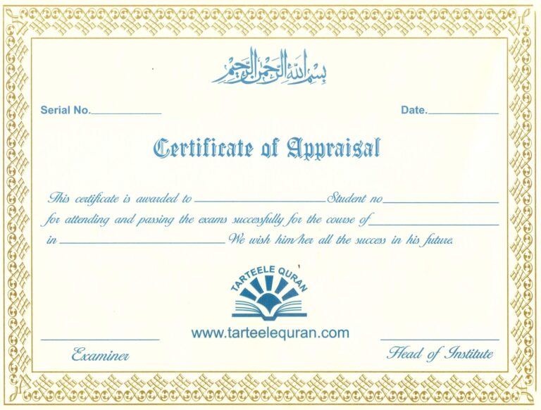 certificate of completion